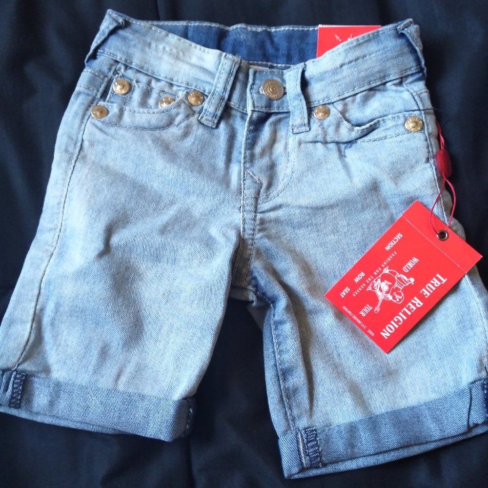 True Religion Jean shorts